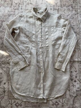 Weekend Max Mara Cream Tunic Blouse